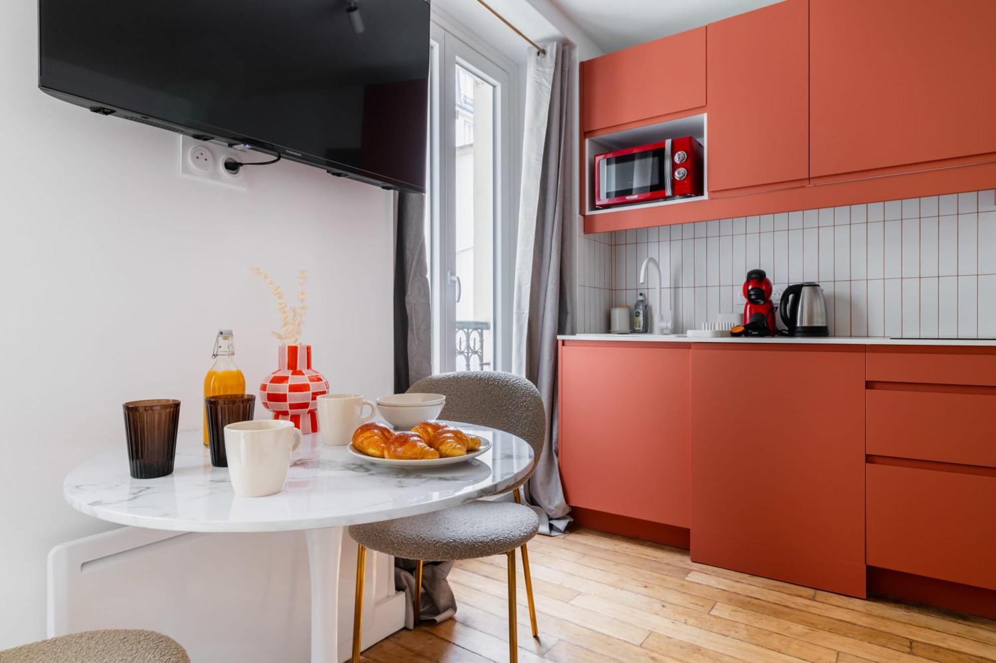 Grand Studio Refait A Neuf Paris 16 - 4P - Flat-Guest Exterior foto